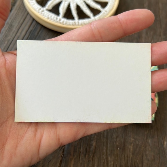 📦3/$20 - 25 Thank You cards for orders - blue floral - Picture 3 of 3